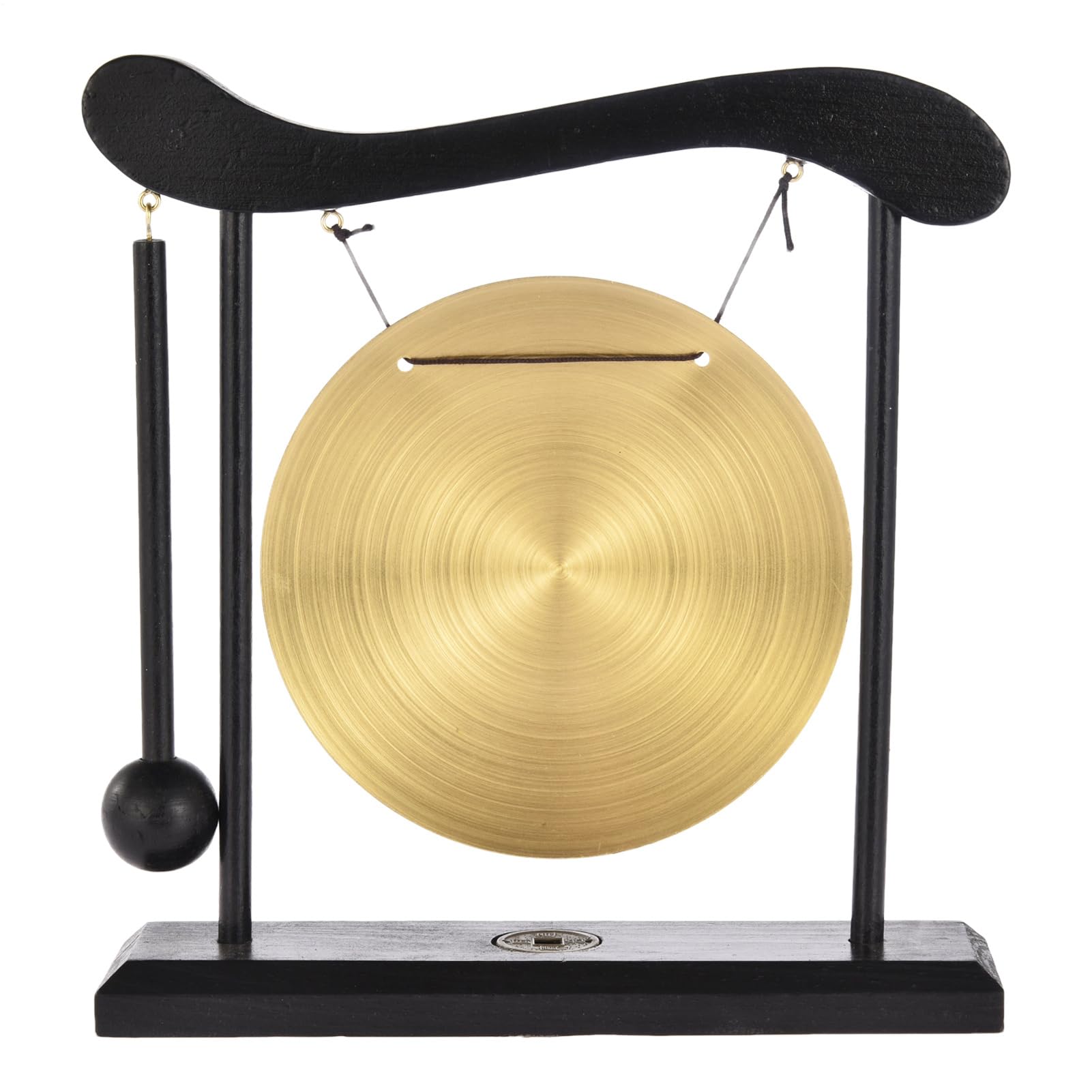 Mini Gong japonés – Mesa Gong Percussion Set | Campana de Meditación para Escritorio, Instrumento Decorativo, Relajación Sonorosa para la Oficina en el Hogar Práctica Yoga Amb Espiritual