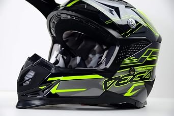 Vega Helmets MCX Lightweight Off-Road Helmet for Dirt Bike ATV UTV Powersports DOT ECE