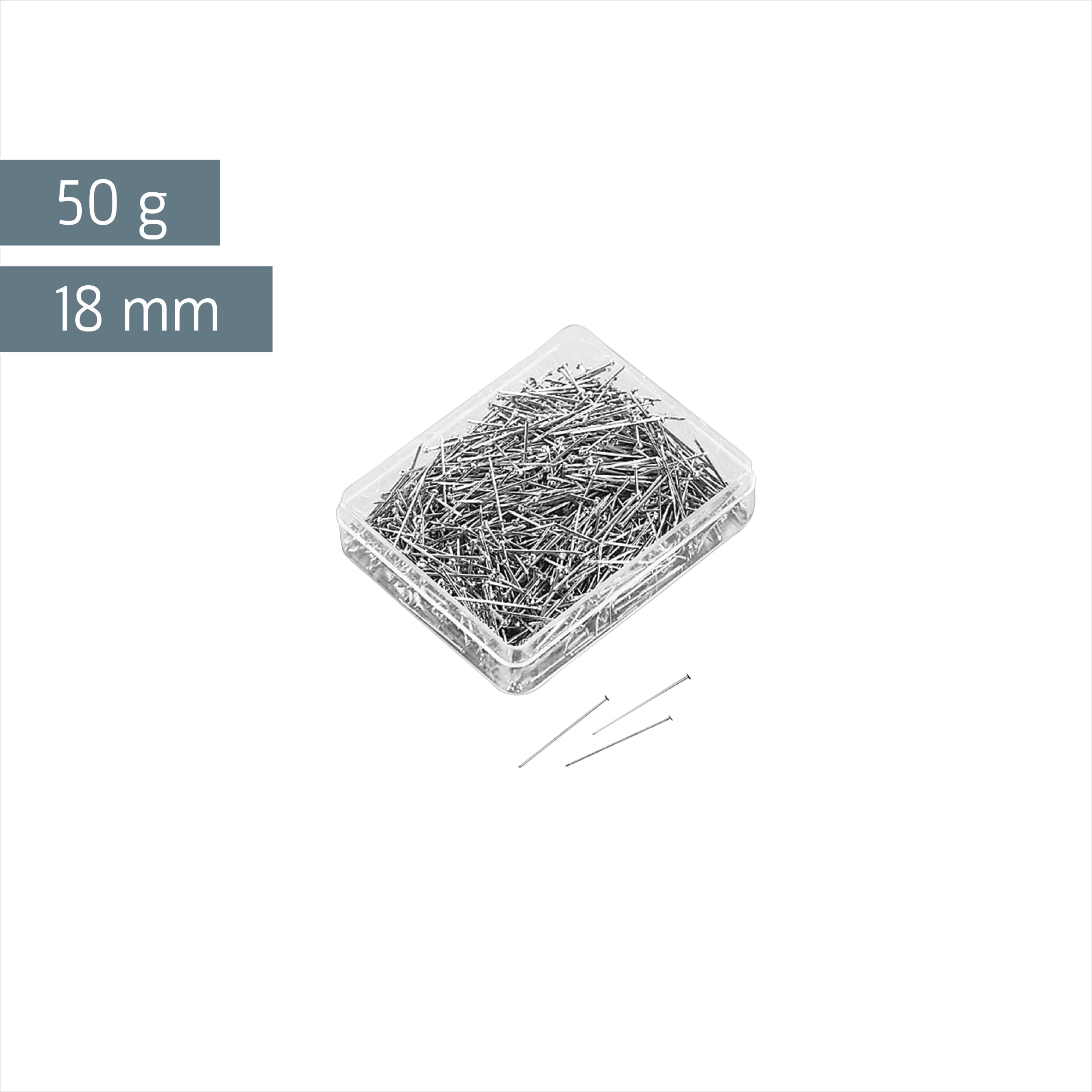 Knorr Prandell Perni Argento 18mm, 0,6mm Diametro