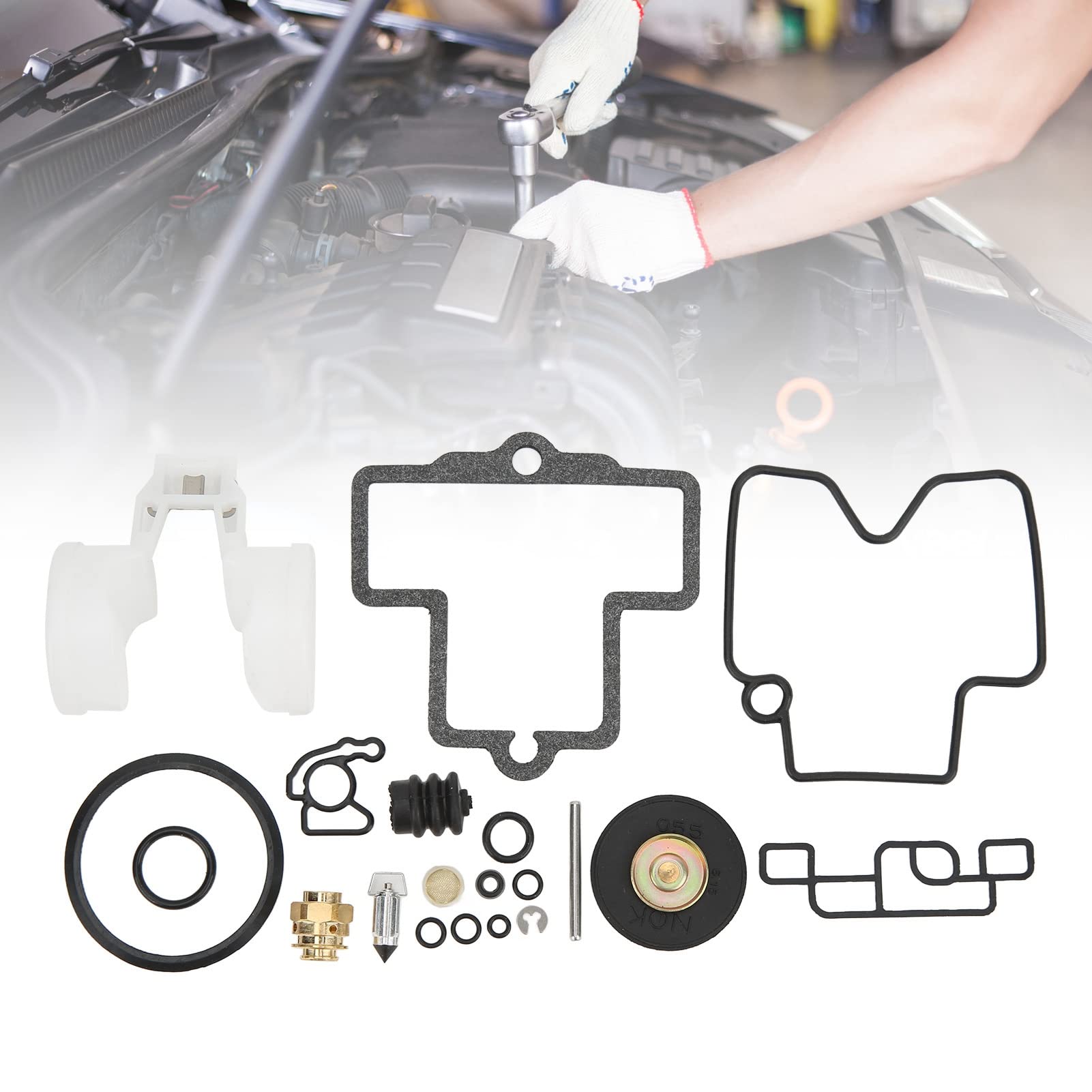 Kit Di Ricostruzione Carburatore In Silicone Per Keihin FCR – Adatto Per Corpi Inclinati Da 28 A 41 Mm, Riparazione Moto - 4