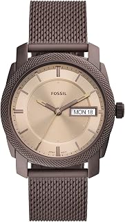 Men's Machine Stainless Steel Quartz Watch