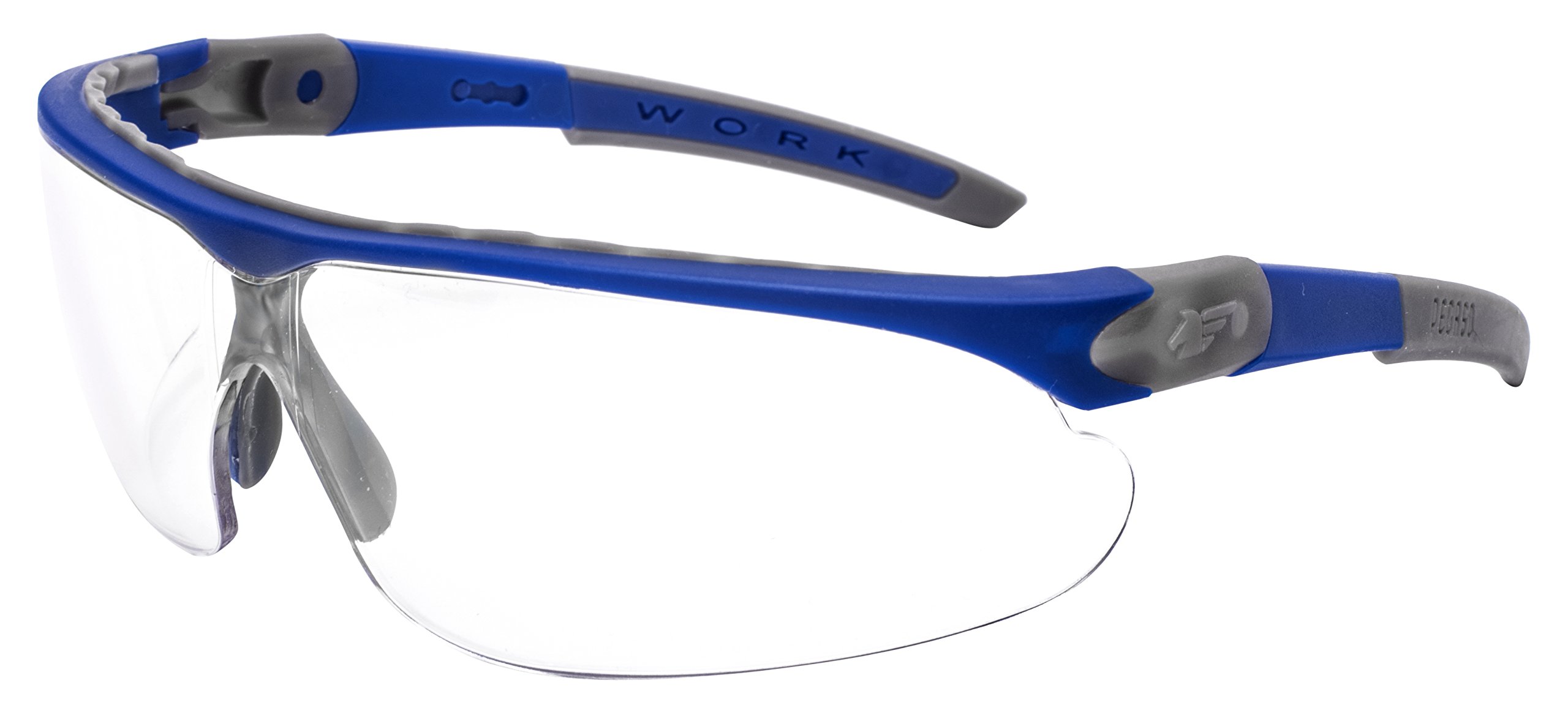 Pegaso 835.73.100 Gafas de Protección, Azul y Gris, L