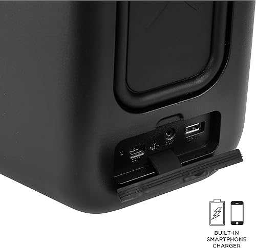 Miniatura 5 de Altec Lansing Shockwave - Altavoz inalámbrico Bluetooth de 60 W con una batería de 6 horas de larga duración, modos de fiesta LED múltiples