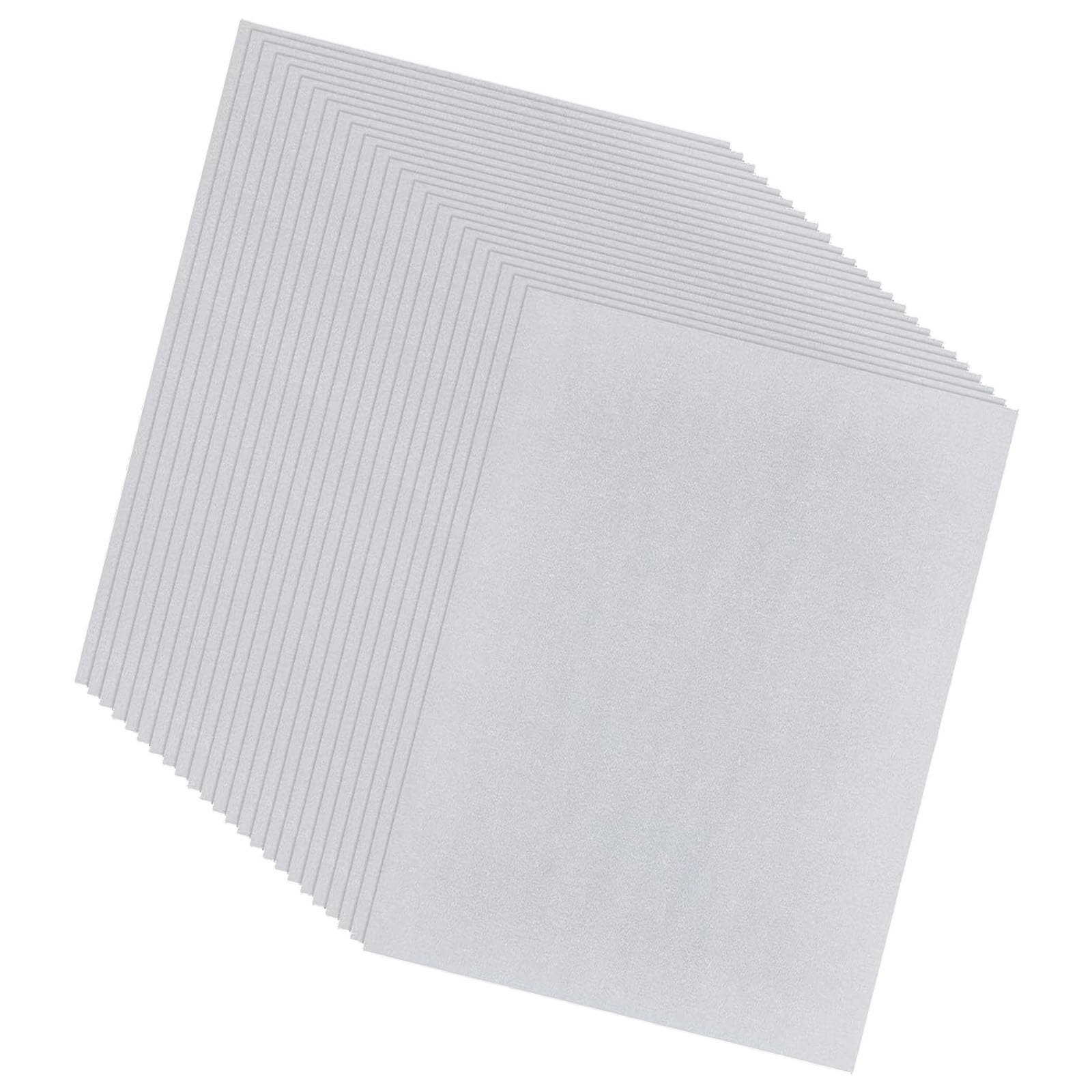 100 Pieces Sturdy Chilling Paper Roll for Creative Sewing Projects and Printer Friendly 29x20cm Handicraft Tracing Paper