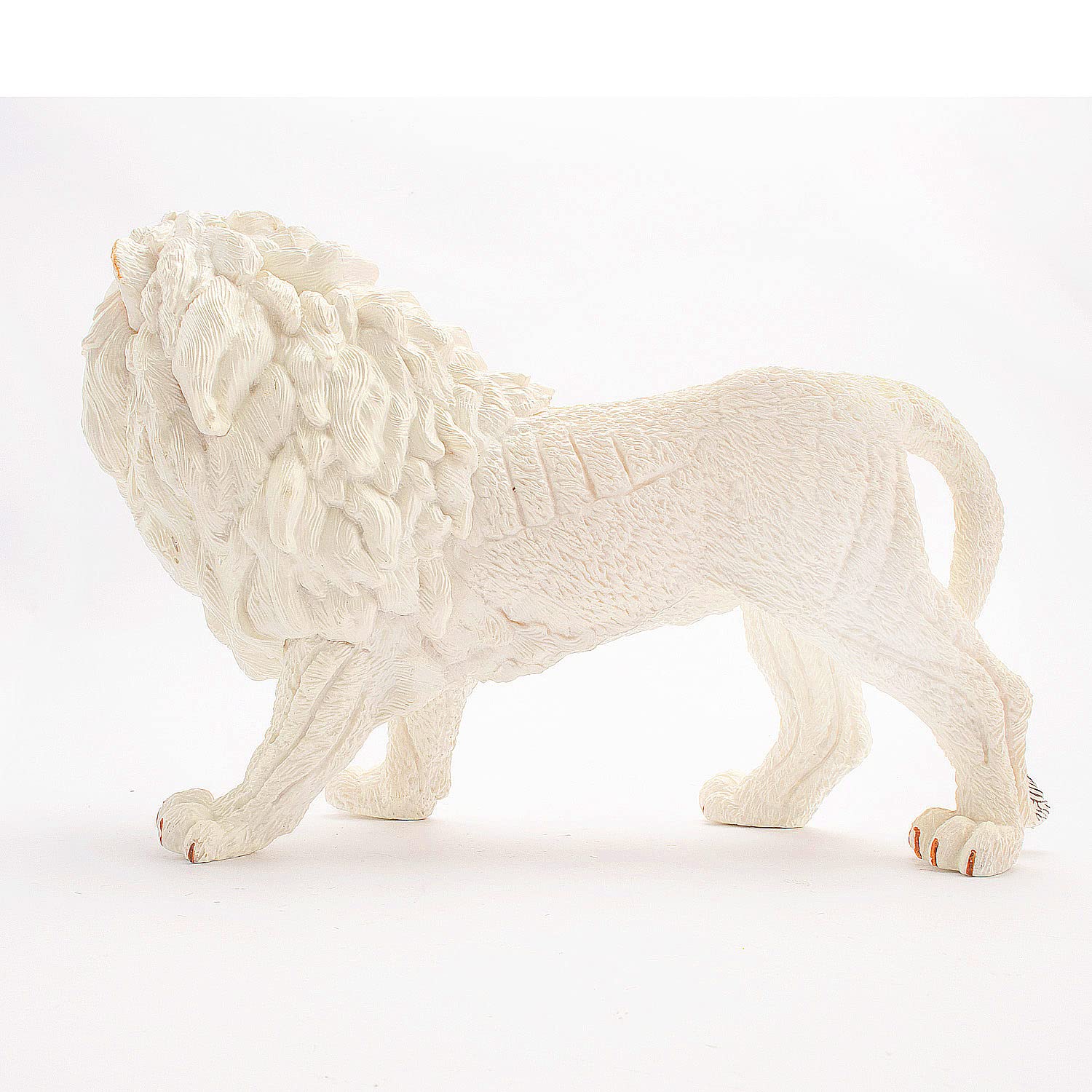 Amazon.co.jp: 9.2インチ リアルなホワイトライオンフィギュア 大型