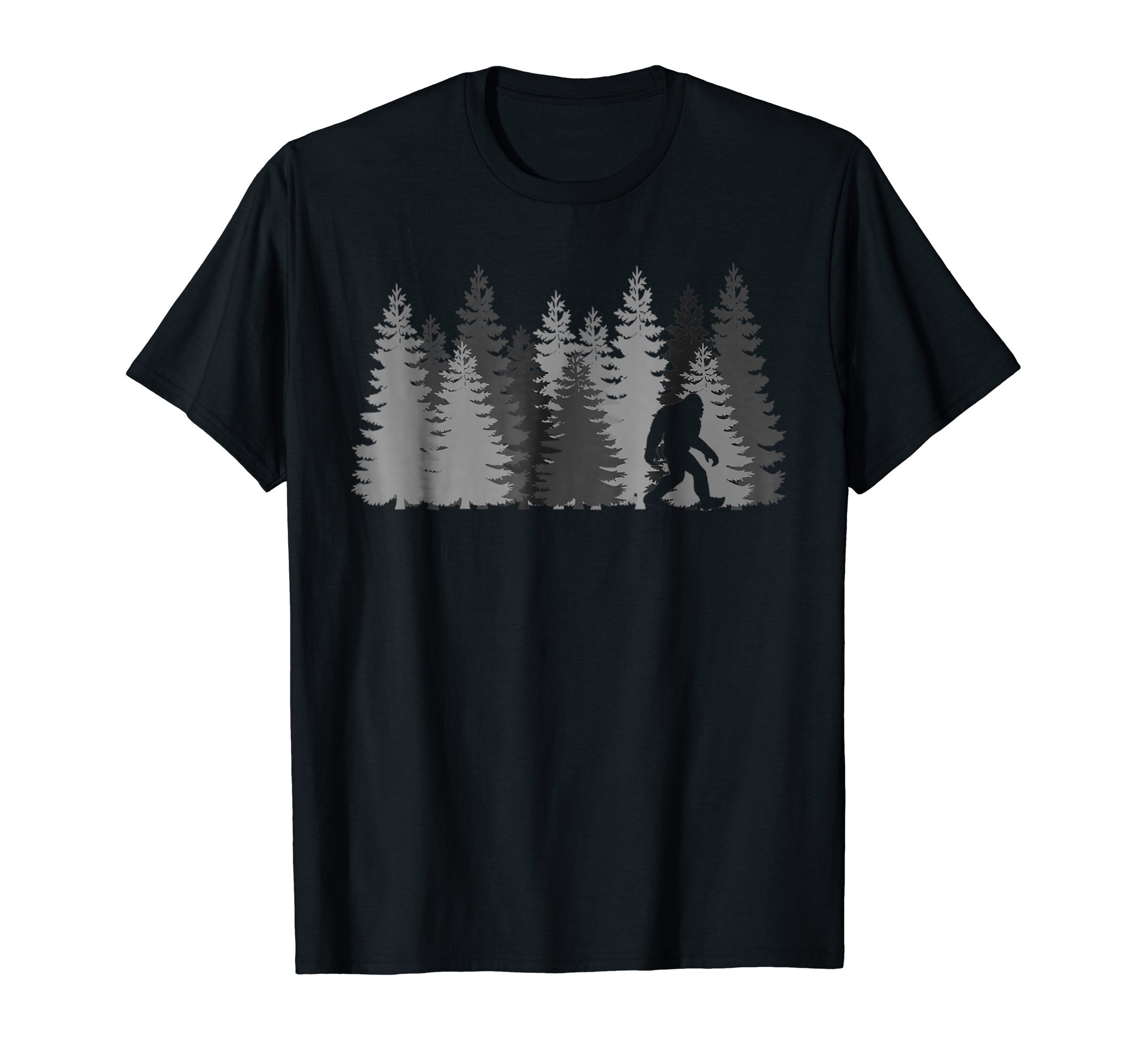 Bigfoot is my Hero TeesBigfoot in the Forest Sasquatch Yeti T-ShirtOEKO-TEX STANDARD 100
