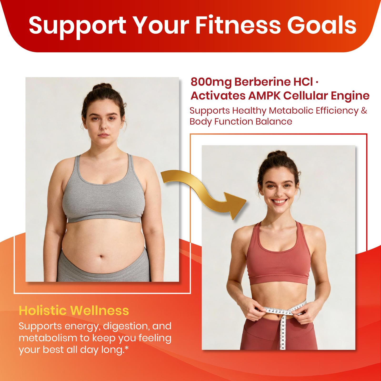 VEV Berberine Supplement with Ceylon Cinnamon, Cayenne Pepper, Turmeric, Milk Thistle, Vegan & Non-GMO – 120 Capsules