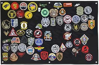 Tactical Patch Display Panel Holder Board for Military Army Combat Morale Uniform Hook and Loop Emblems, 24 Inches x 36 Inches (Medium), No Patches Included