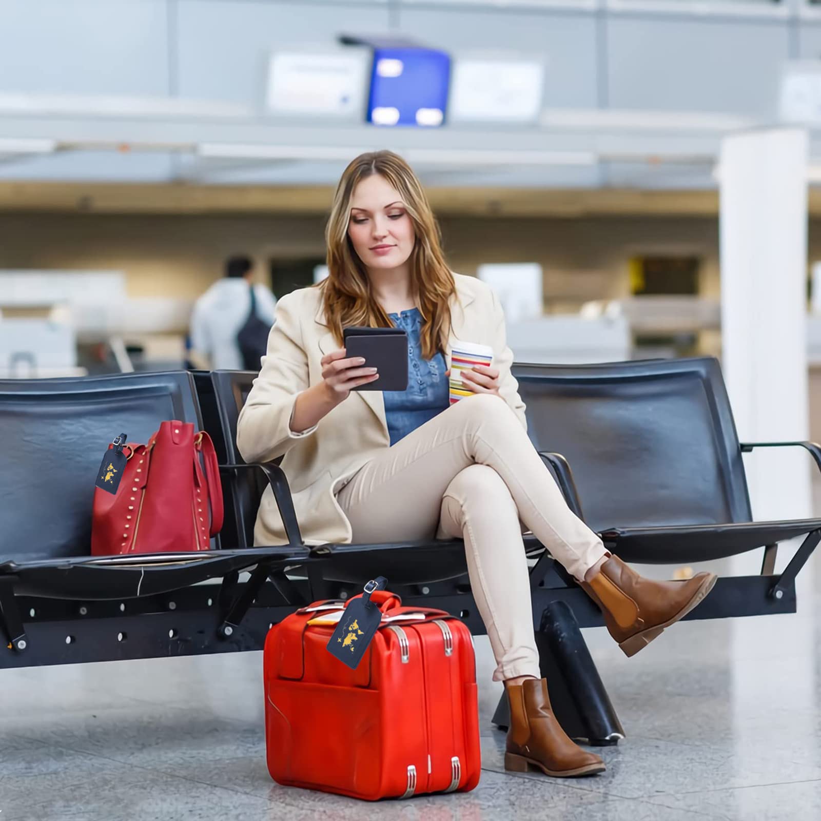 Tips per viaggiare in aereo e come etichettare i bagagli con Stikets