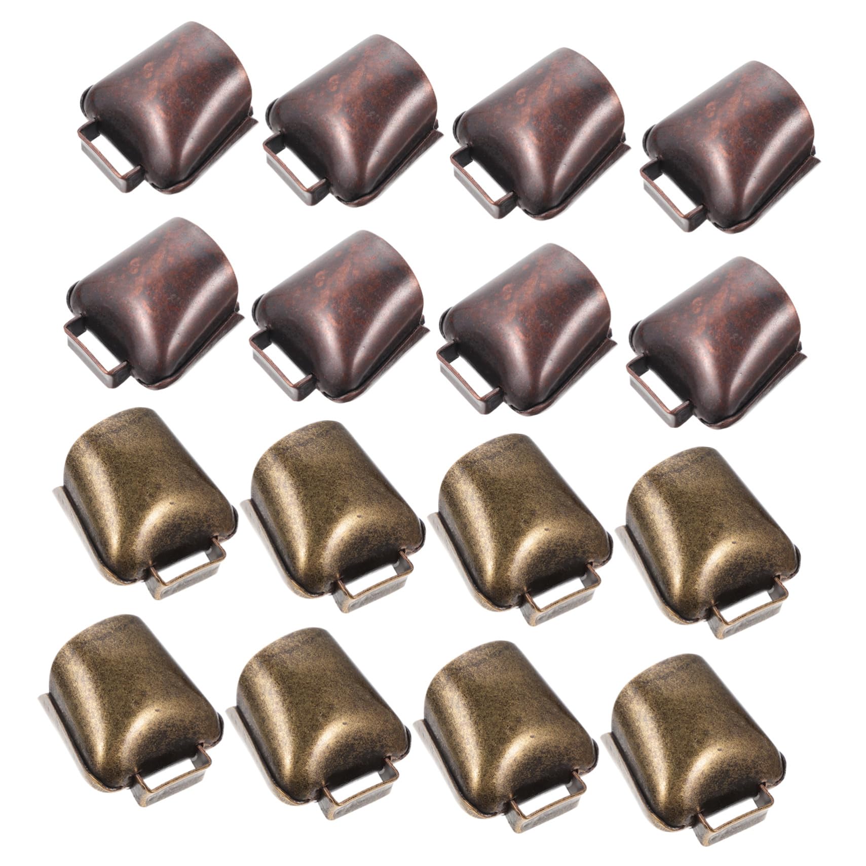 Cloches en cuivre bétail moutons lot 16 pièces matériel élevage clochette bronze robuste