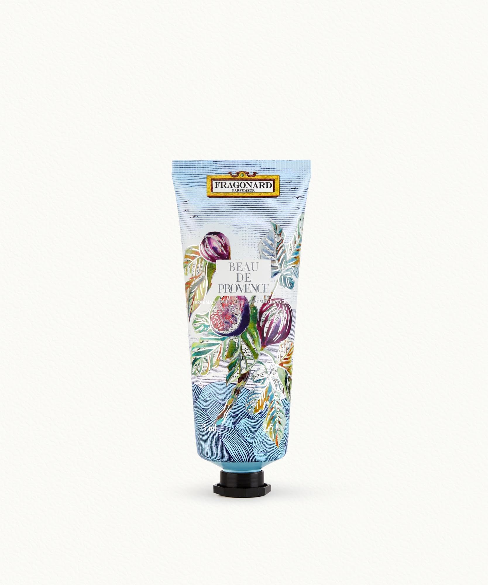 Fragonard Luxury Hand Cream Enriched with Shea Butter 95% Natural Ingredients (75ml / 2.5 floz) Flower Scents Made in France (75ml, BEAU DE PROVENCE)