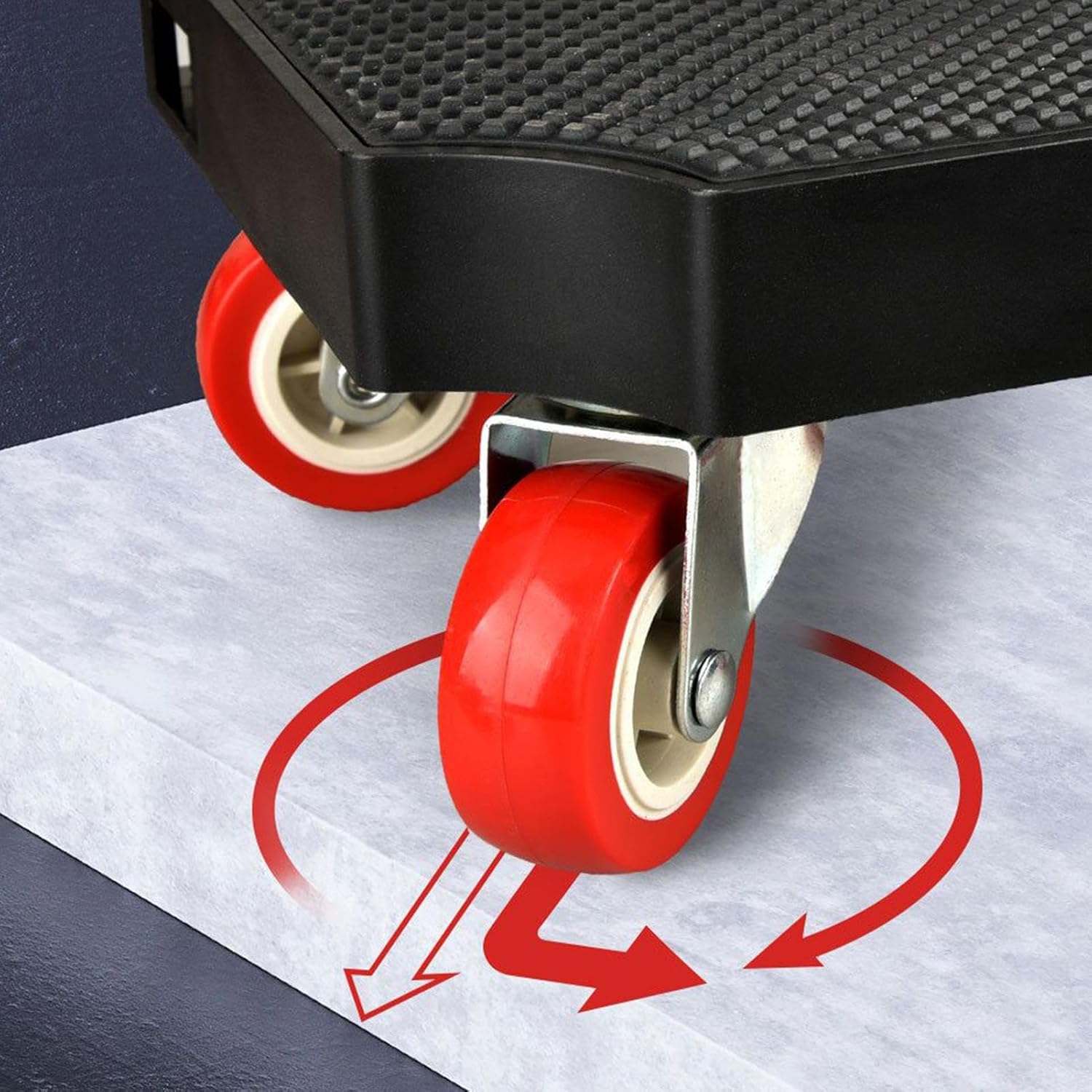 家具移動キャディ | 携帯可能 キャスター付き 調整可能 フラットカート,家具移動用 プランター キャディ,室内用 屋外用 家庭用