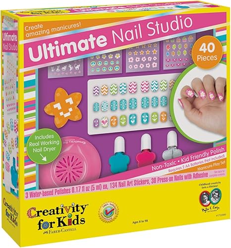 Creativity for Kids - Kit de manicura de uñas