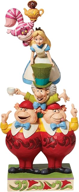 Disney Traditions Alice Stacked Figurine 26cm