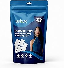 Invisible Double-Sided Lingerie Tape for Women | Strong Body & Clothing Adhesive | Hypoallergenic Waterproof Fashion Strips | Secure Dress & Saree Fit