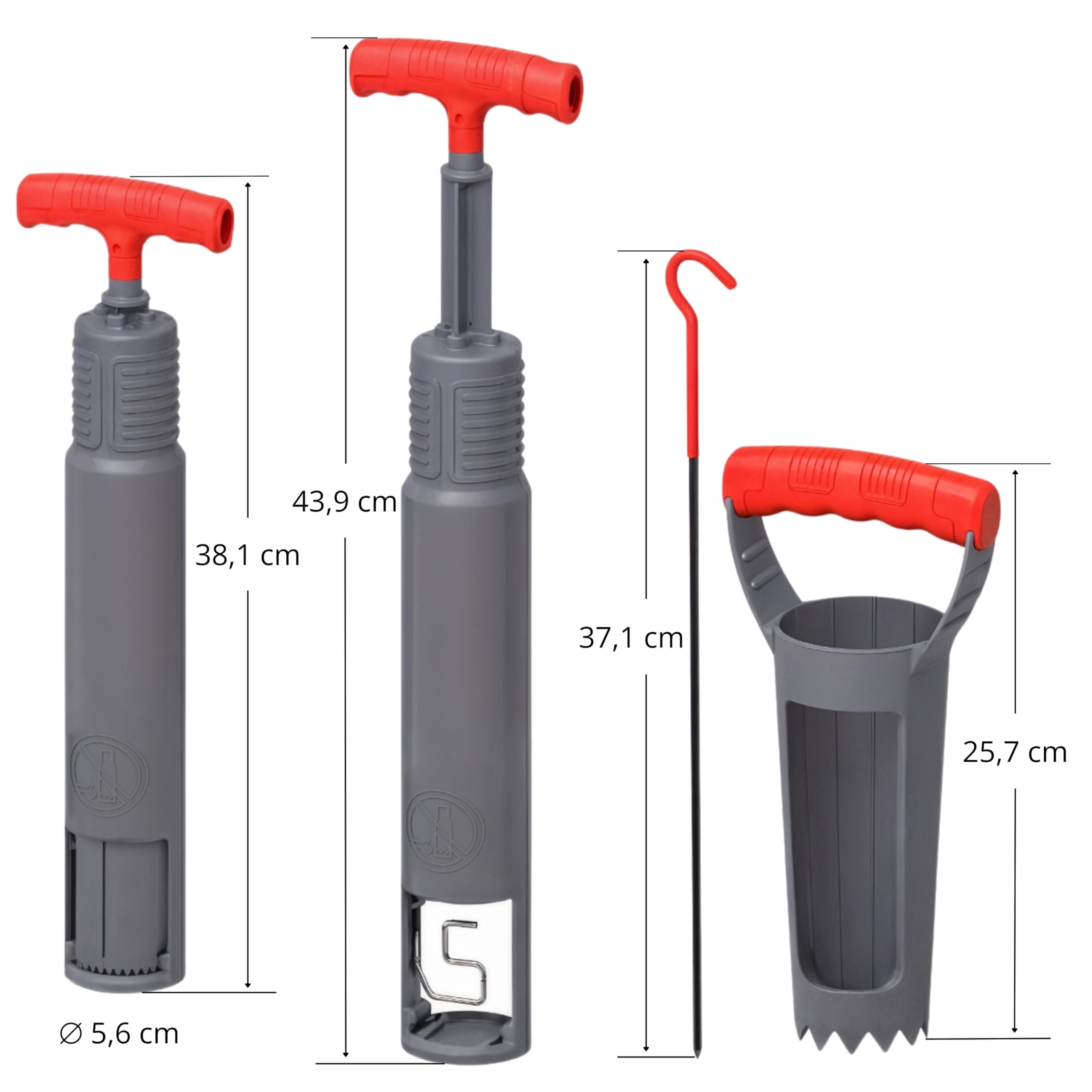 Trappola per arvicole V1, atossica e riutilizzabile, efficace trappola in plastica per arvicole, topi da cesoia in giardino, trappola per arvicole, trappola per mouse, Vole Trap (set completo