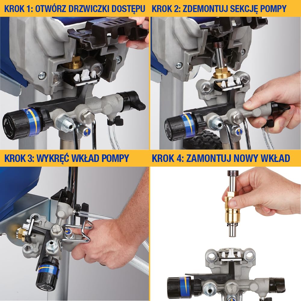 Graco 24Y472 Pompa tłokowa ProXchange – do Magnum A60, ProS19, ProS21 i A80