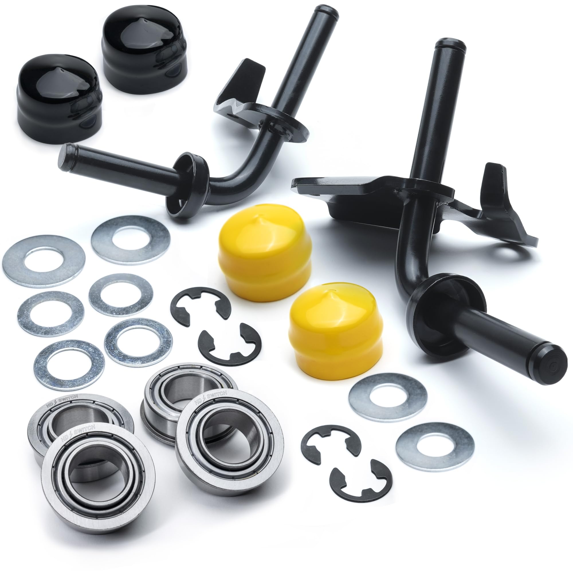 Radbuchse auf Lager Umrüstsatz & Vorderachse Lenkspindel AUC10011 AUC10012 GY22521 GY22316 für John Deere D105 D110 D125 D130 D140 D155 D160 D170 10 7H 107. S 92H S240 w/SN# 700000 und höher