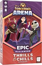 Disney Sorcerer’s Arena: Epic Alliances Thrills and Chills Expansion | Featuring Jack Skellington, The Horned King, and Mother Gothel | Officially-Licensed Disney Strategy & Family Board Game