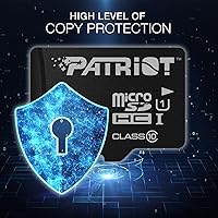 Vista 6 de Patriot LX Series Micro SD - Tarjeta de memoria flash (128 GB, 5 unidades)