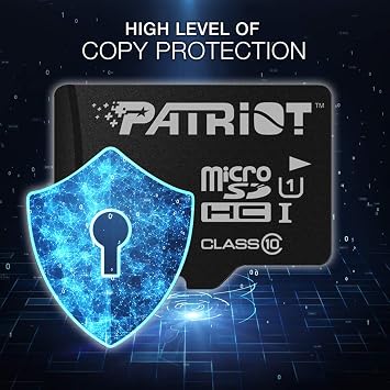 Patriot LX Series Micro SD Flash Memory Card 64GB