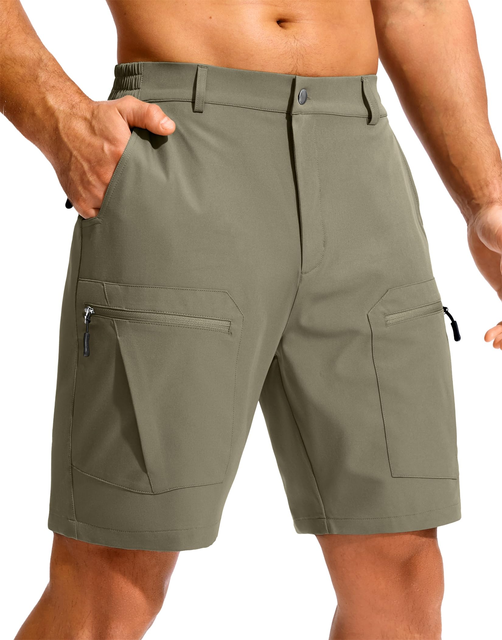 G Gradual Mens Hiking Cargo Shorts Lightweight Outdoor Short with 5 Pockets