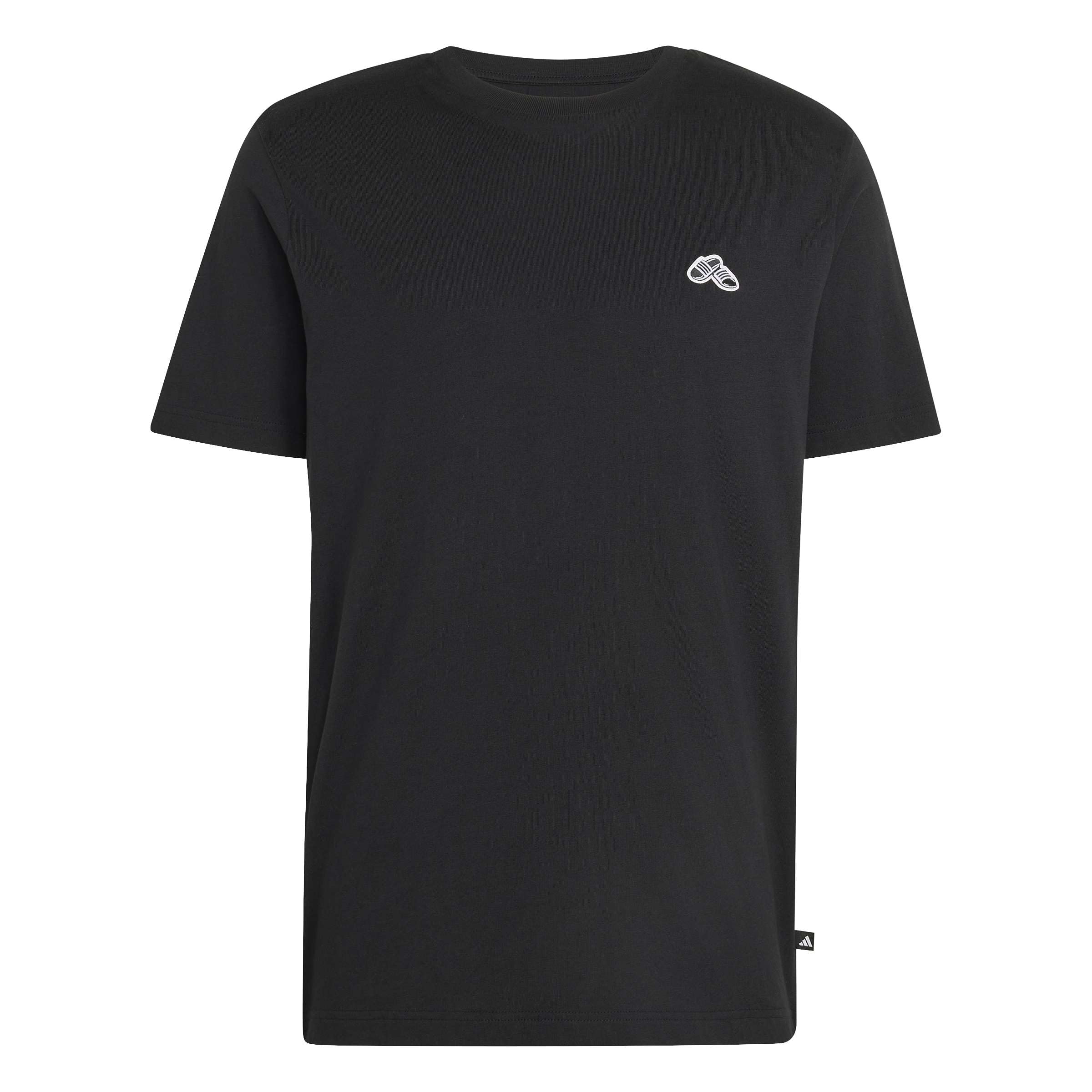 Adidas Sportswear Men'S Summer Slides Sport Graphic T-Shirt - Black