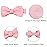 CLLOT Baby Girls Hair Clips 25PCS Fully Lined Tiny 2 Hair Bows Alligator Clips for Infants Toddlers