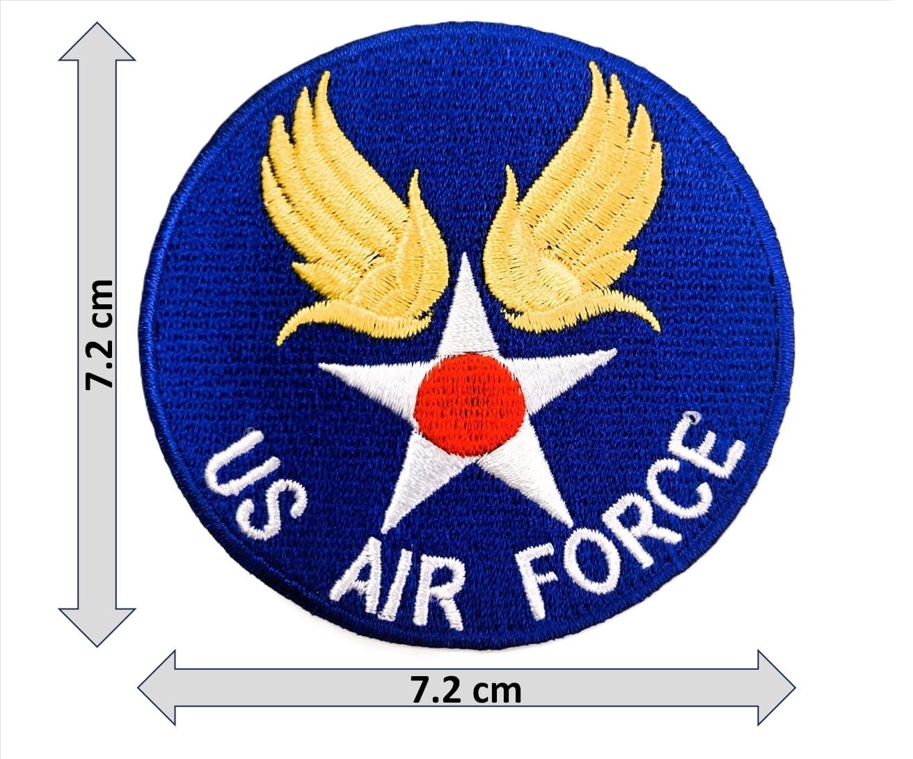 Amazon.co.jp: ワッペン アイロン ミリタリー US AIR FORCE 空軍 エア 