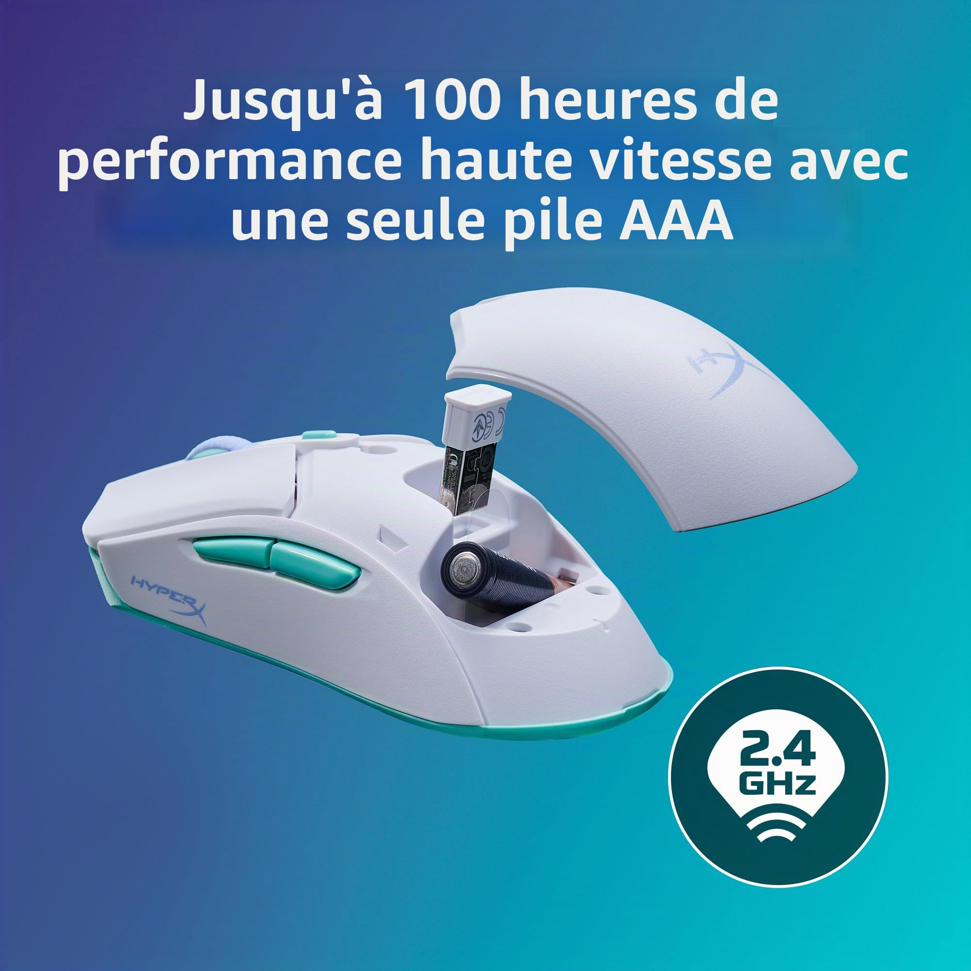 HyperX Souris Blanche