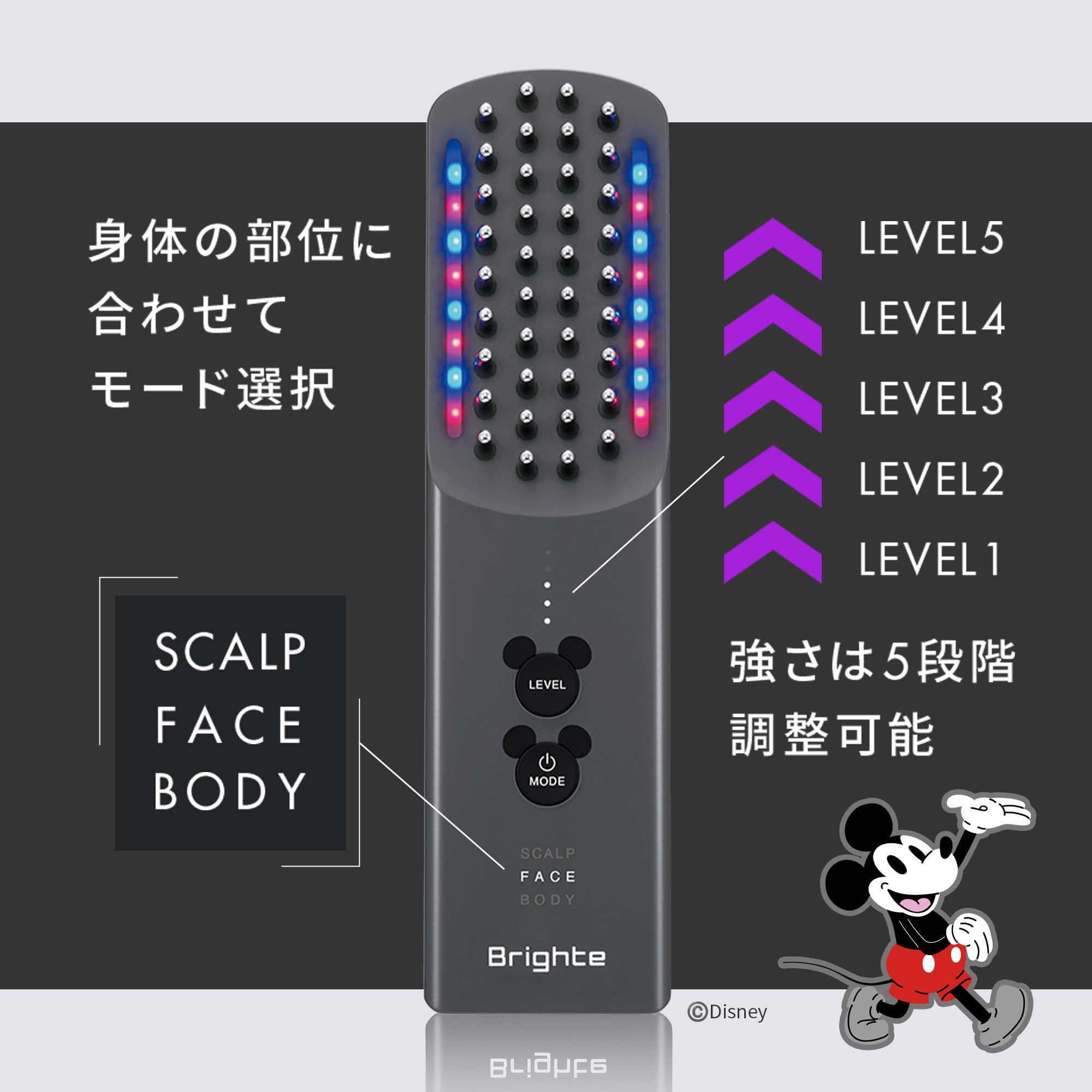Amazon.co.jp: 【Mickey Collaboration + Hair Clip Included