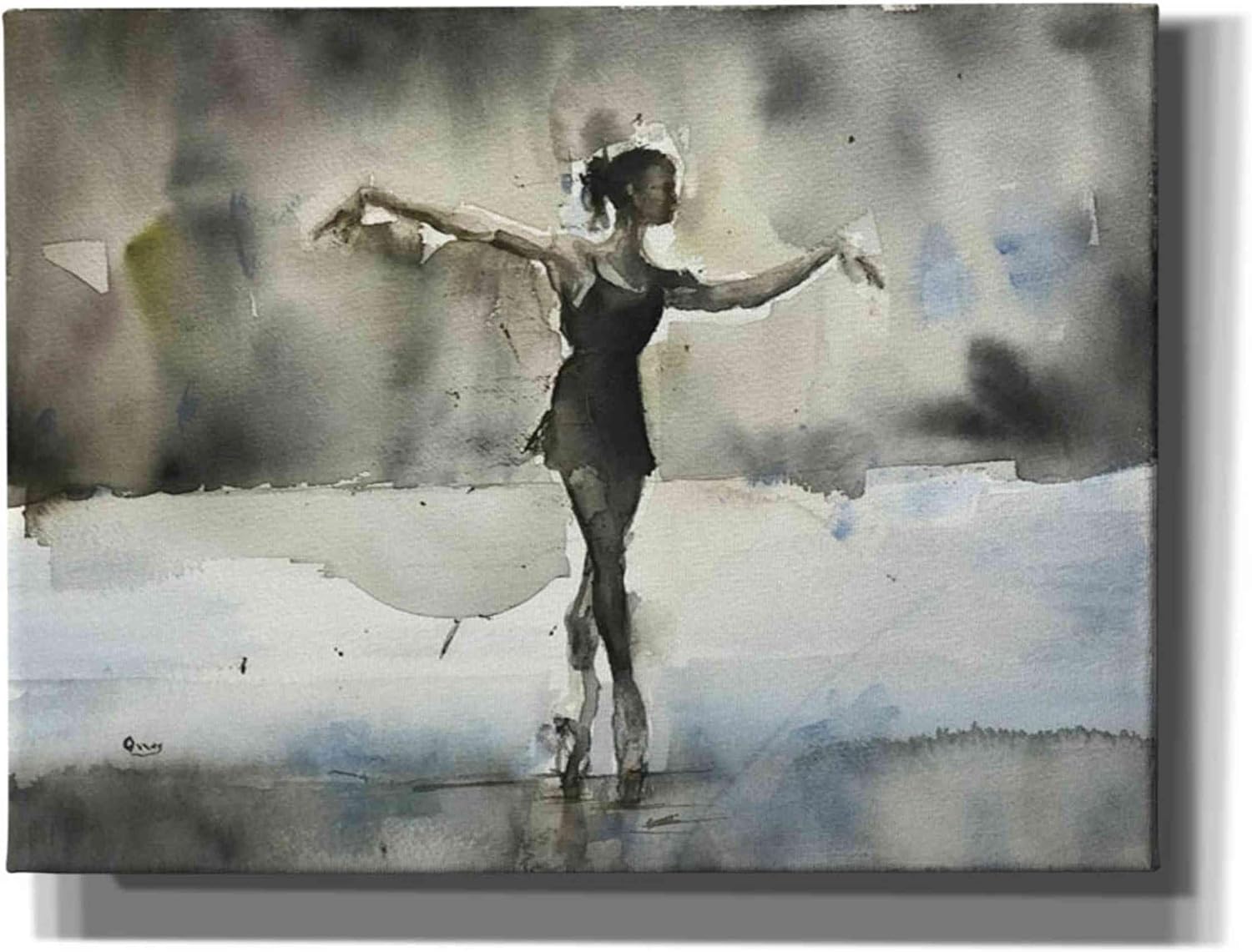 Epic Graffiti 'Practice' by Oscar Alvarez Pardo, Canvas Wall Art, 16"x12"