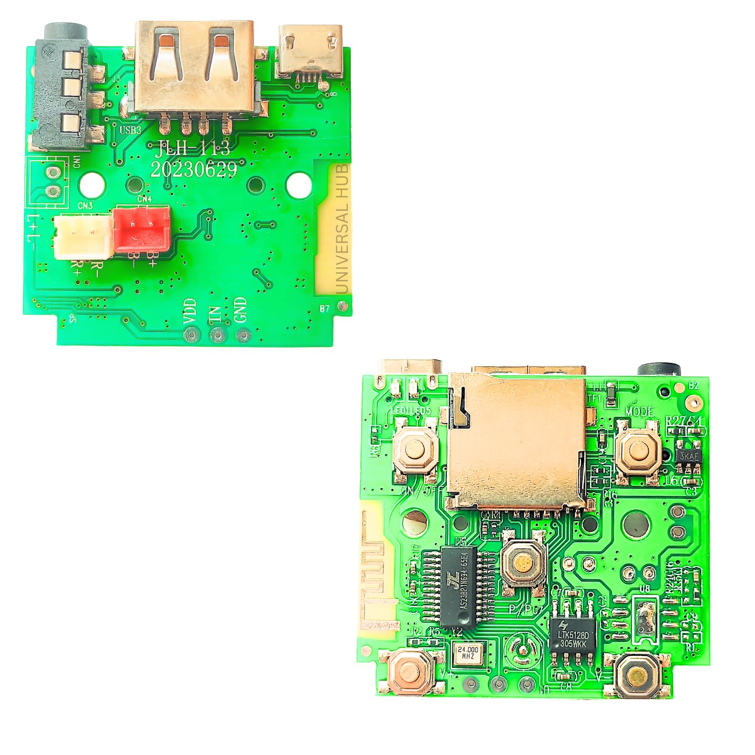 UNIVERSAL HUB 5W Bluetooth Amplifier FM USB AUX Card Wireless HI-FI Module: Enhanced Audio Player Decoder Kit (B0C4PRP5YB) Amazon Price History, Amazon Price Tracker