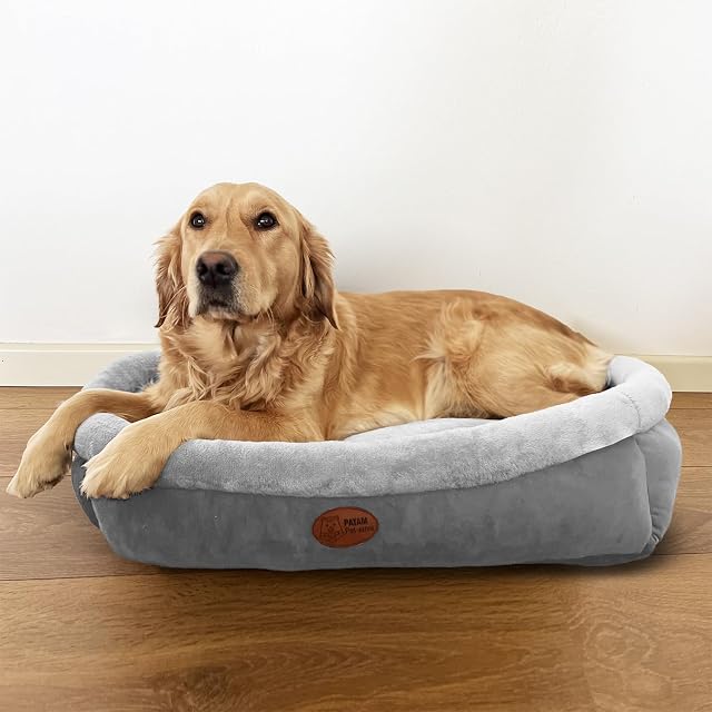 Foto 3 de 6 de PATAM Cama para Perros y Gatos para Interior, Suave y Antideslizante, Funda Lavable a máquina