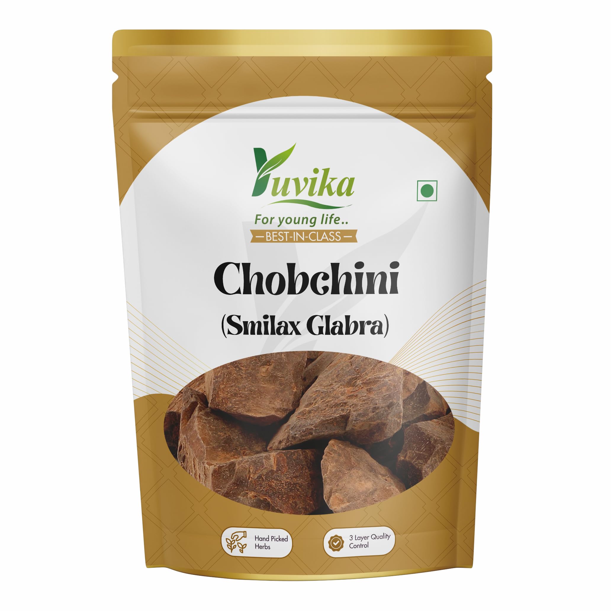 YUVIKA Chobchini - Smilax Glabra - China Root - Poria Cocos 100 Grams