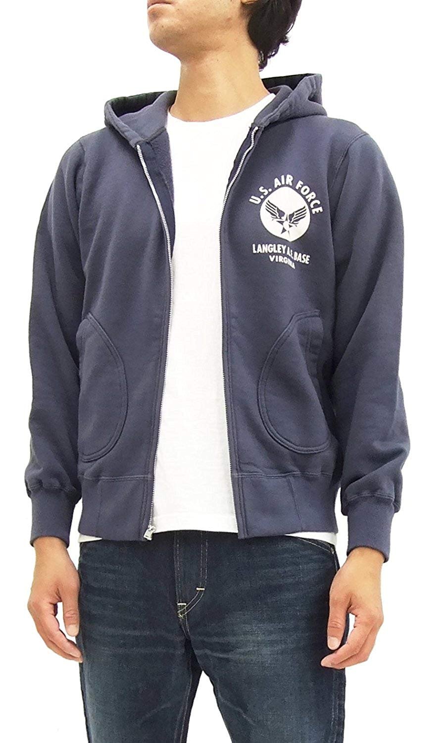 バズリクソンズ スウェットパーカー BR65599 エアフォース メンズ ジップPK #128ネイビー 新品 Amazon.co.jp: [バズリクソンズ] スウェットパーカー BR65599 エア