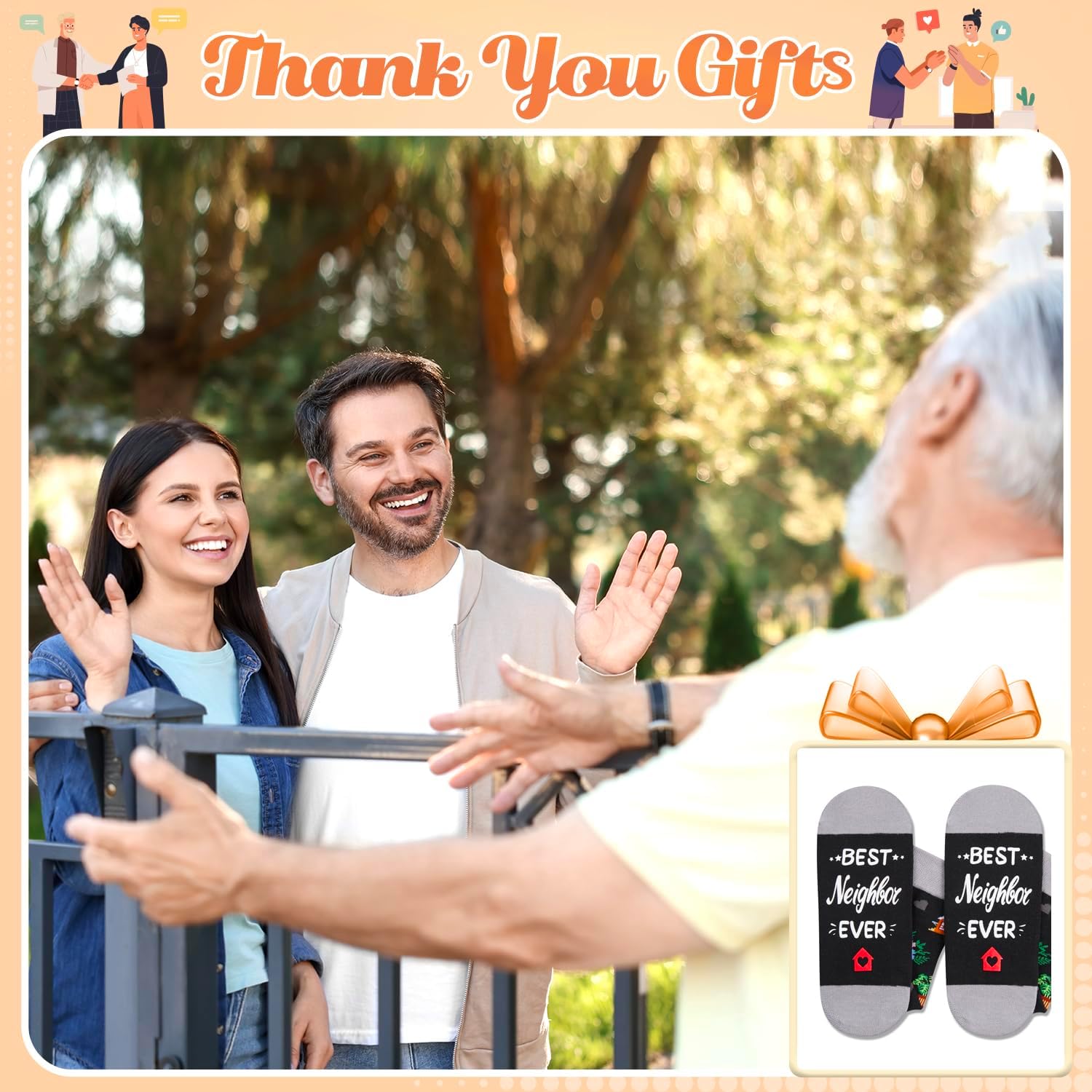 HAPPYPOP Retirement Gifts Ideas - Retired Socks, 2025 Retirement Friends Gifts - Image 7