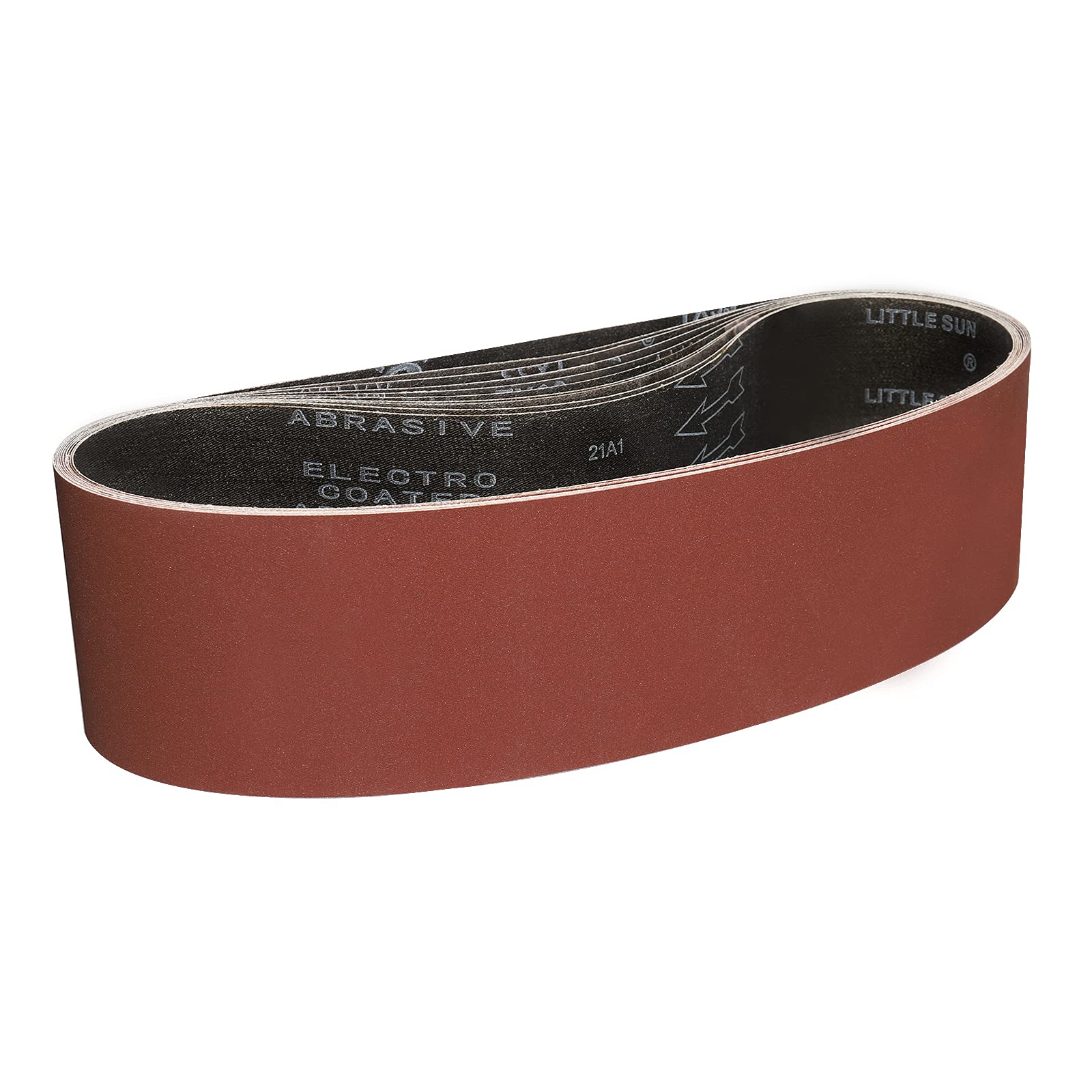Sruhrak 100X915 mm Abrasive Sanding Belt Set - 10 Pack 400 Grits Sandpaper Belts for Portable Belt Sander