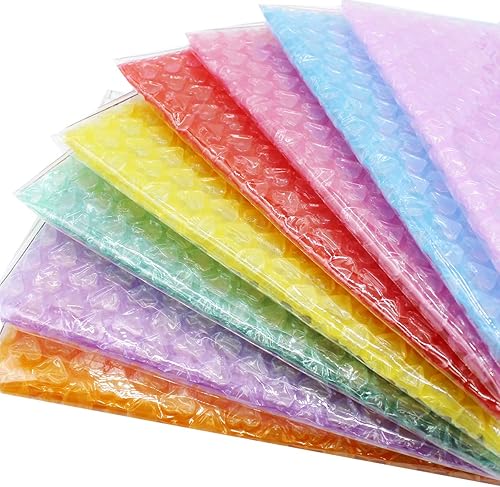 Miniatura 6 de Suillty Bolsas de burbujas transparentes con cremallera, bolsas protectoras para correo y embalaje (8 paquetes)