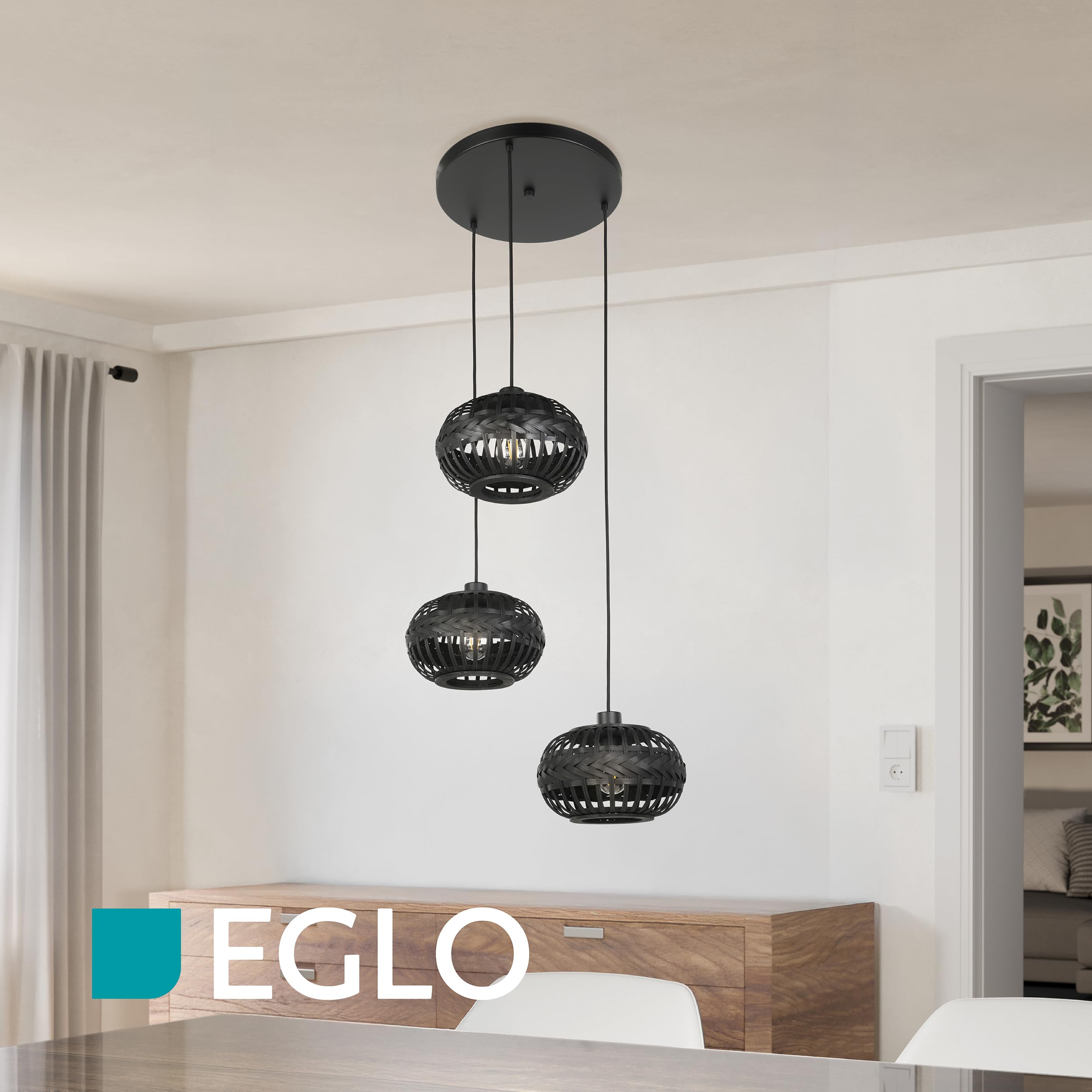 EGLO Cluster lampa wisząca Towcester