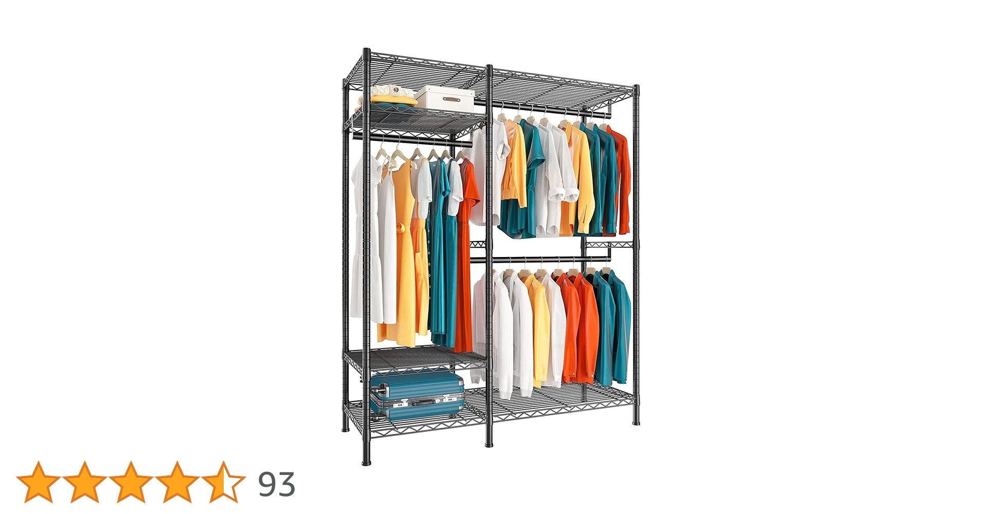 ワードローブ ハンガーラック 大容量 収納ラック 洋服ラック コート掛け Amazon｜ワードローブ ハンガーラック コートハンガー 衣類収納