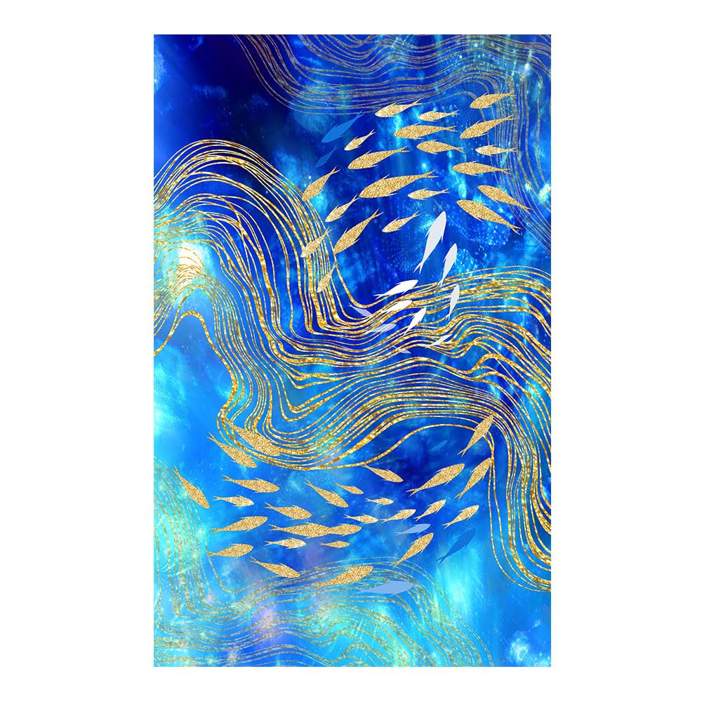 Dywanik o wymiarach 1,6 x 2 m, duży dywan, 160 x 200 cm, zmywalny, do salonu, estetyczny, akcesoria do sypialni, dywan, nowoczesny, abstrakcyjny niebieski