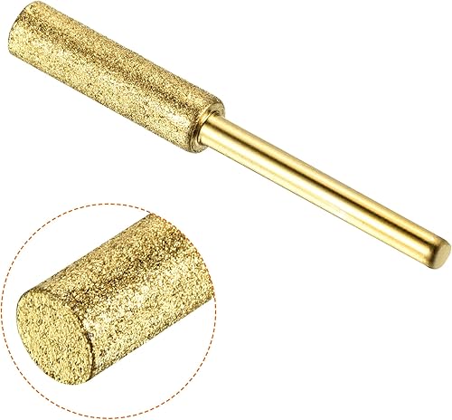 Miniatura 4 de PATIKIL Sacapuntas de motosierra de diamante de 732 pulgadas, paquete de 16 unidades de afilar piedra de afilar herramienta de lijado de pulido,