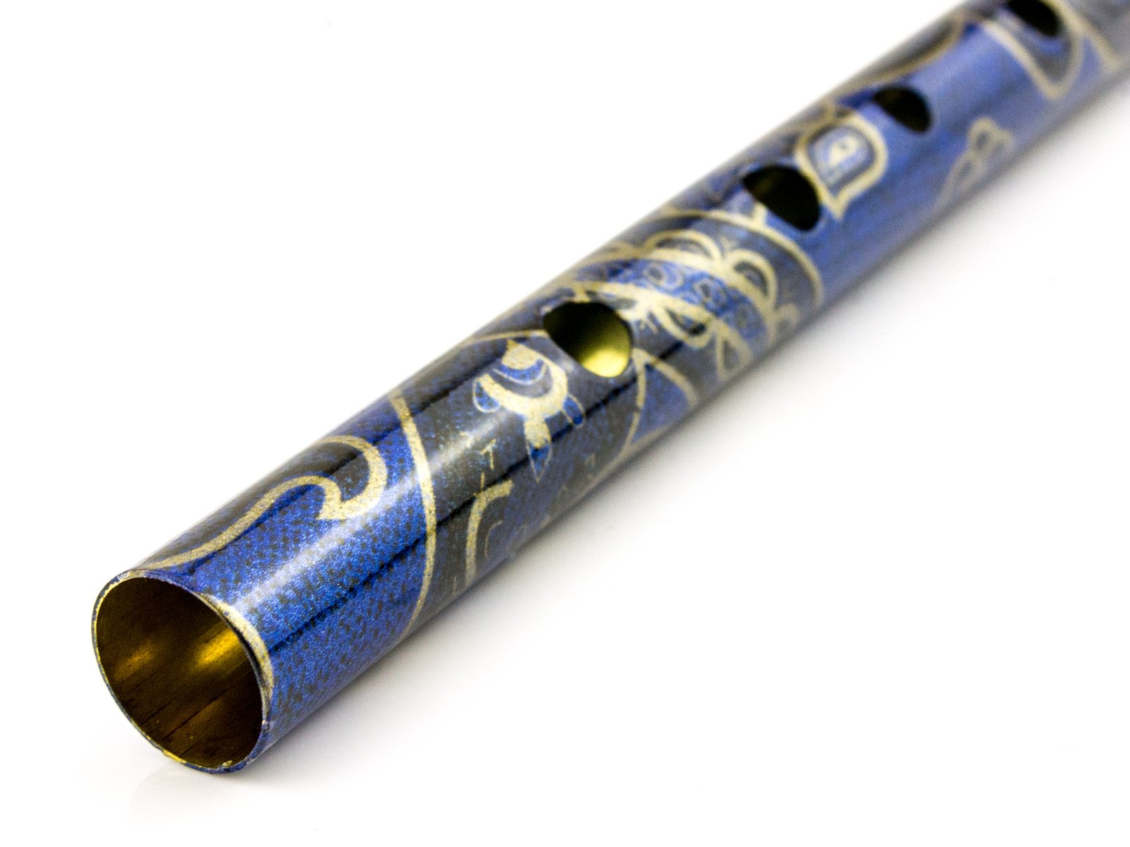 GEWA Flageolet Boho Whistle Stimmung D, blau