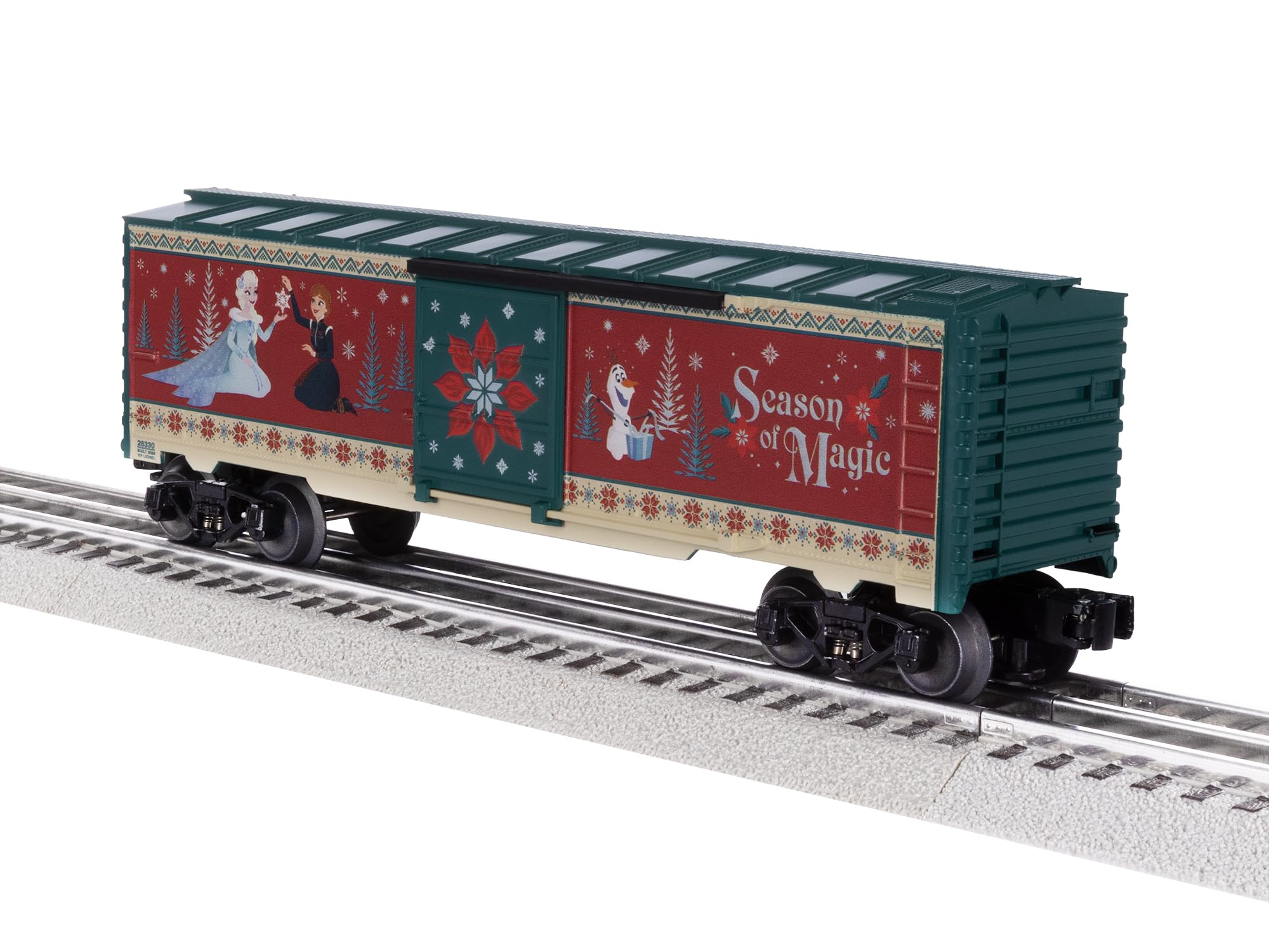 Amazon.com: Lionel Disney Frozen Holiday Boxcar, O Gauge Model