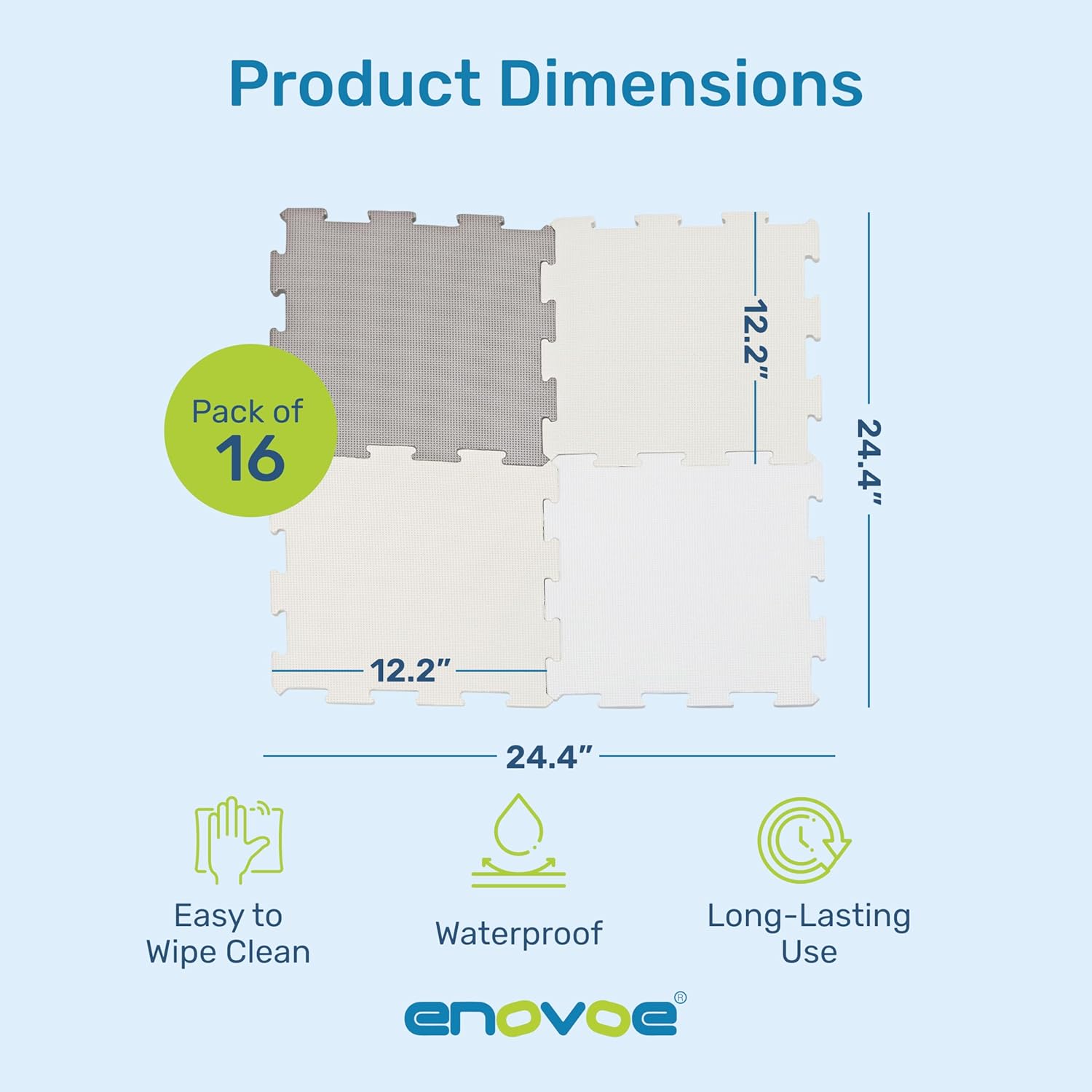 Safe & Soft: Enovoe Baby Play Mat Review for Your Little Ones!