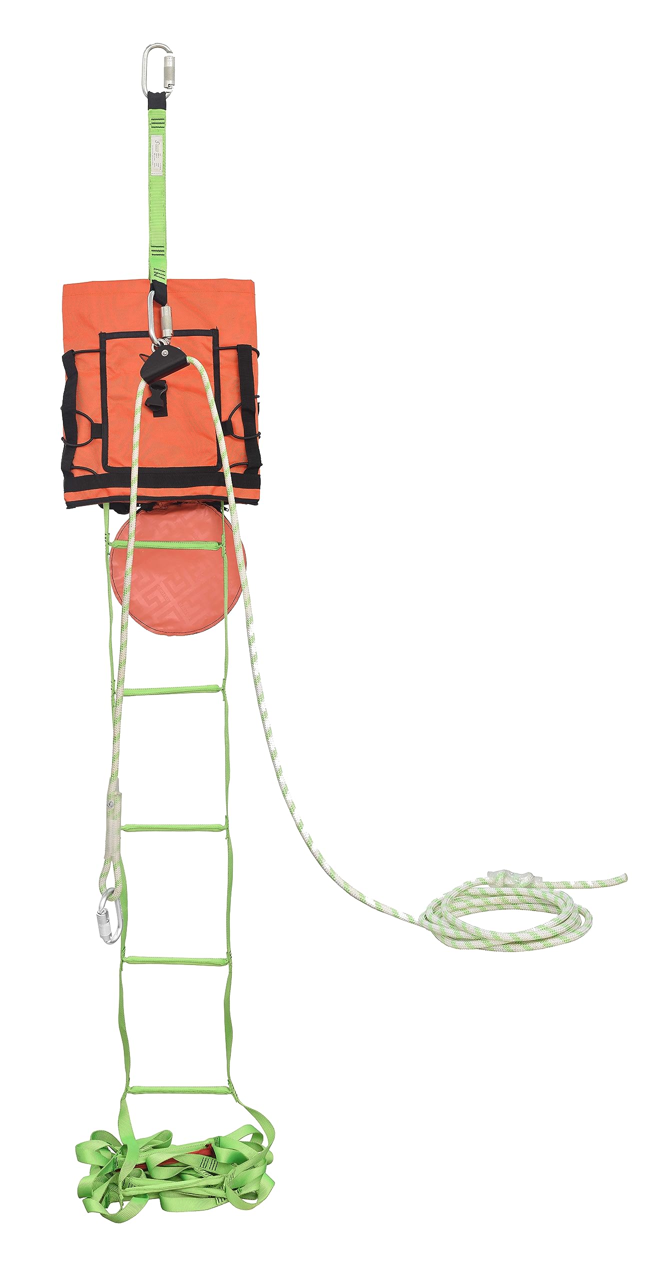 Kratos Absturzsicherung Kletterset- Sicherungs- und Rettungsset Eva LAD 2, 6 m