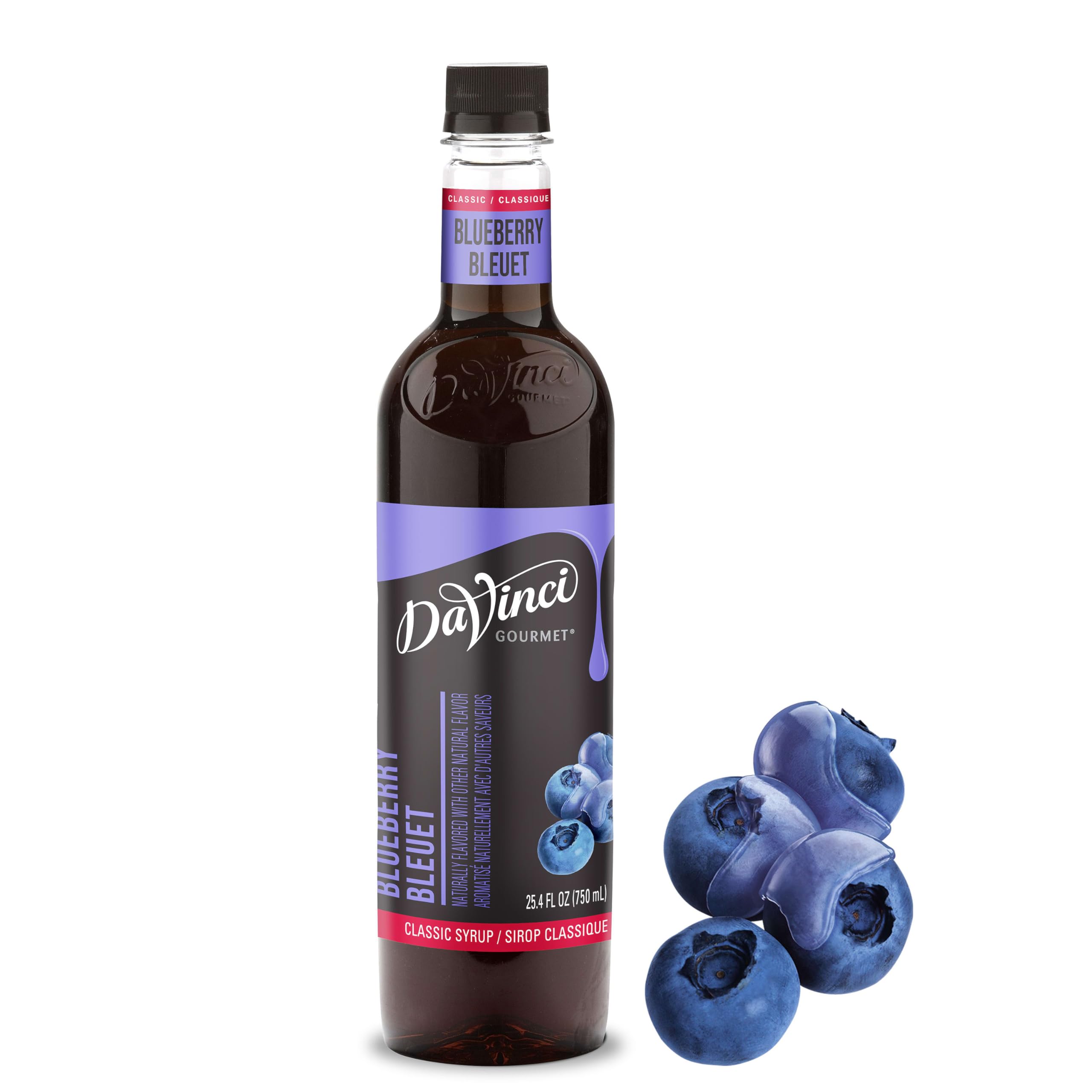 DaVinci Gourmet Sciroppo classico di mirtilli, 70 ml (1 pezzo)