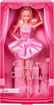 Barbie Ballet Wishes Bebek HCB87 - Sarı Saçlı Jbj09