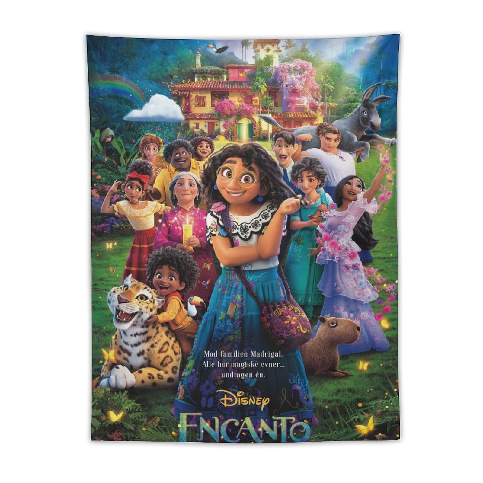 Amazon.co.jp: ミラベルと魔法だら4 映画ポスター タペストリー 部屋 